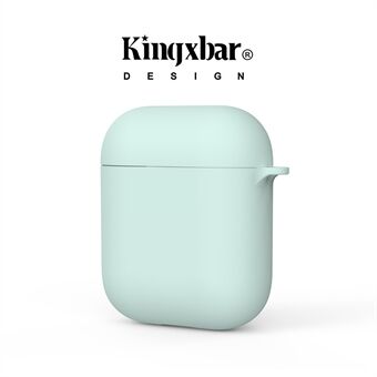 KINGXBAR Silicone + PC Drop-resistant Protective Case for Apple AirPods for Apple AirPods with Charging Case (2019)/(2016)