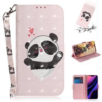 Pattern Printing Light Spot Decor Leather Wallet Casing for iPhone 11  (2019)