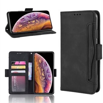 For iPhone (2019)  Leather with Multiple Card Slots and Wallet Pocket Cover