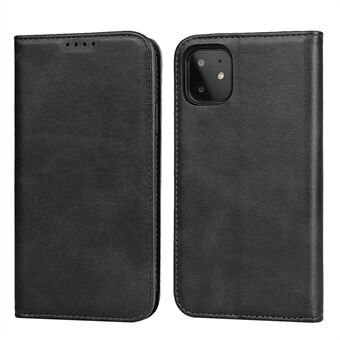 Auto-absorbed Leather Stand Phone Cover Wallet Case for iPhone 11 