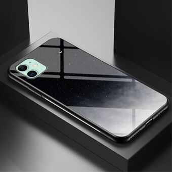 Starry Sky Tempered Glass + PC + TPU Hybrid Case for iPhone 11 