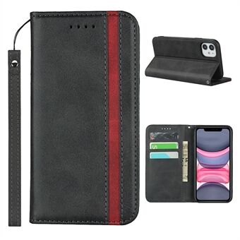Leather Stand Phone Case with Wallet Design for iPhone 11 