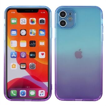 Gradient Color Glossy Shock Absorbed TPU Phone Case Cover for iPhone 11 