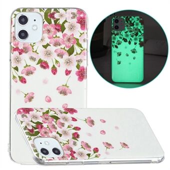 IMD Soft TPU Glow in The Darkness Luminous Noctilucent Backcover för iPhone 11 6,1 tum