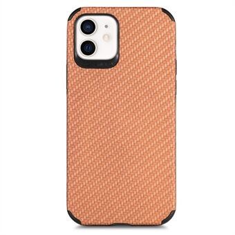 Mobile Phone Flip Case for iPhone 11 , Carbon Fiber Texture PU Leather Coated PVC + Soft TPU Anti-scratch Phone Cover