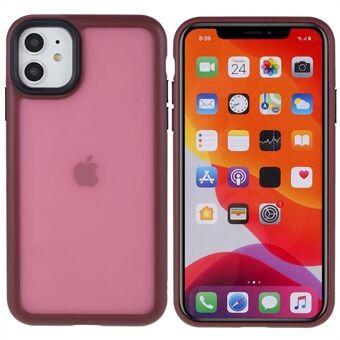 For iPhone 11  Soft-Touch Series Matte Protective Cover PC + TPU Anti-fingerprint Phone Back Case