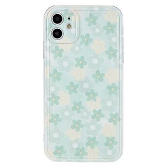 For iPhone 11  Anti-drop Pattern Printing TPU Back Case Straight Edge Precise Cutouts Cover Shell