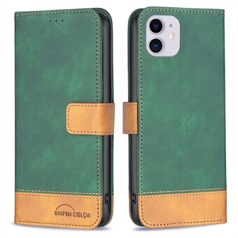 BINFEN COLOR BF Leather Case Series-7 Style 11 PU Leather Shell for iPhone 11 , Skin Touch Leather Folio Flip Wallet Stand Phone Case Accessory
