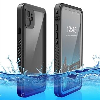 FS-serien för iPhone 11 - Vattentätt skal, dammtätt IP68, helt förseglad kropp, genomskinligt skyddsfodral för telefonen.