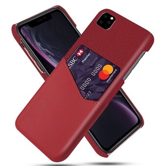 KSQ PC + PU + Cloth Hybrid Back Cover with Card Slot for iPhone 11 Pro  (2019)