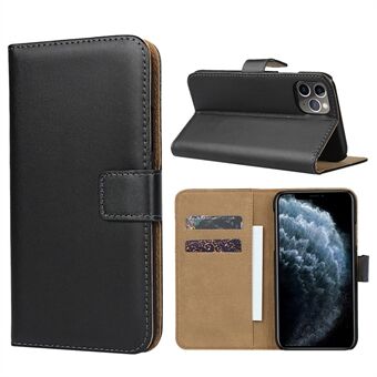Äkta läder plånbok stativ telefon skal hölje för iPhone 11 Pro s