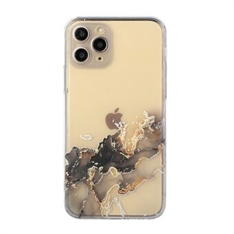 Precise Hole Opening Straight Edge Marble Pattern Soft TPU Case for iPhone 11 Pro