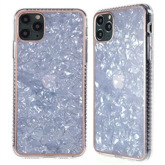 Seashell Texture TPU Phone Case for iPhone 11 Pro , Lacquered IMD Pattern Phone Protective Cover