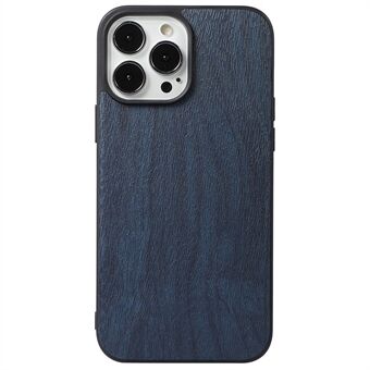 For iPhone 11 Pro  Cell Phone Cover PU Leather Wood Texture Inner PC + TPU Phone Shell Case