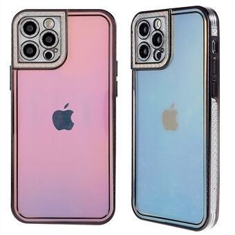 Scratch-Proof Soft TPU Phone Case for iPhone 11 Pro  Shockproof Electroplated Slim Case Rhinestone Decorated Protective Cover