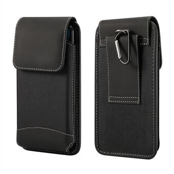 4,7-5,2 tum Universal slitstark Oxford tygbälte Clip Phone Fodral Fodral för iPhone Samsung Huawei Etc.