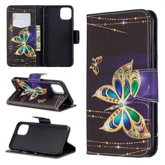 Cross Texture Pattern Printing Wallet Stand Leather Case for iPhone 11 Pro Max  (2019)