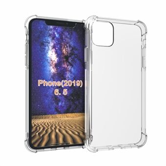 Clear Shock Absorption Soft TPU Phone Case for iPhone 11 Pro Max  (2019) - Transparent
