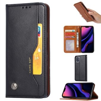 Auto-absorbed Leather Wallet Case for iPhone 11 Pro Max  (2019)