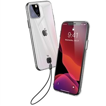 BASEUS genomskinligt TPU-telefonfodral med halsband för Apple iPhone 11 Pro Max  (2019)