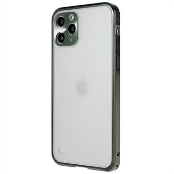 För iPhone 11 Pro Max  PC + metall Ultratunt matt skyddsfodral Telefon Fallsäkert fodral