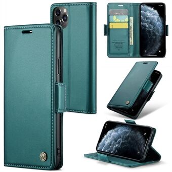 CASEME 023-serien för iPhone 11 Pro Max Fodral Anti-Drop PU-läderfodral RFID-blockerande plånbok Telefonskal