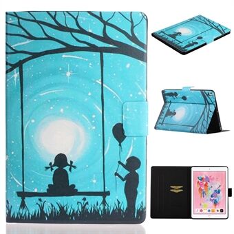 Pattern Printing PU Leather TPU Stand Tablet Casing with Card Slots for iPad (2021)/(2020)/(2019)