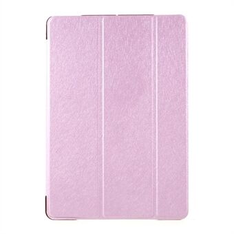 Slim Case for iPad (2021)/(2020)/(2019) PU Leather Shockproof Tablet Cover Tri-fold Stand Protector with Silk Texture Auto Sleep/Wake Function