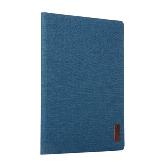JFPTC Cloth Texture Smart Stand Leather Tablet Case Shell för iPad (2021) / (2020) / (2019)