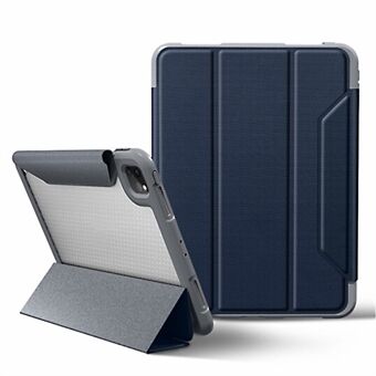 MUTURAL Yagao Series Tri-fold Stand TPU Tablet Case Cover med pennfack för iPad Pro  (2021/2020/2018)