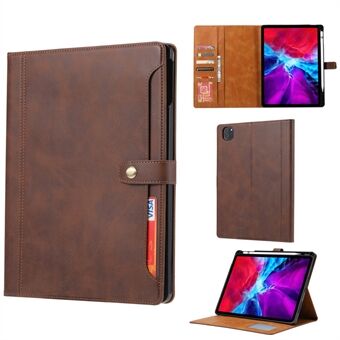 Pen slot design PU läder Tablet Case med plånboken Stand för iPad Pro  (2020)