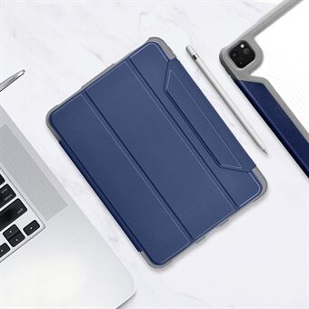MUTURAL YAGAO Series PC + PU Leather Tablet Case with Stylus Slot for iPad Pro (2020)