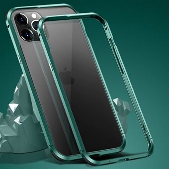 Le-Lock Series Shockproof Buckle Metal Frame Bumper Case for iPhone 12 Mini