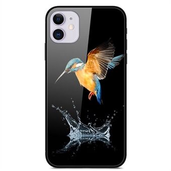 Pattern Printing Tempered Glass + TPU + PC Combo Phone Case for iPhone 12 mini