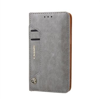 CMAI2 TPU + PU Leather Phone Cover Case with Wallet and Stand for iPhone 12 mini