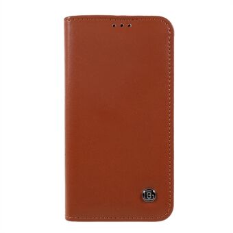 GEBEI Kala Series Crazy Horse Texture Leather Phone Shell with Card Holder and Stand for iPhone 12 mini