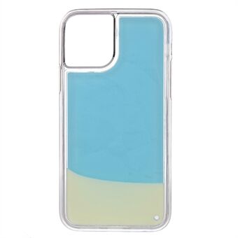 Luminous with Quicksand TPU+Plastic Cell Phone Cover for iPhone 12 mini 