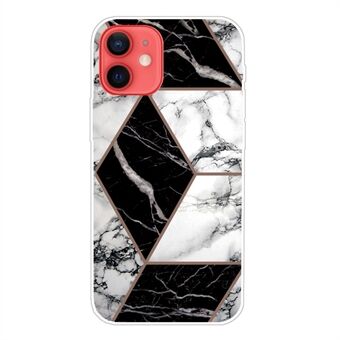 Marble Pattern Soft TPU Phone Case Protection Back Cover for iPhone 12 Mini