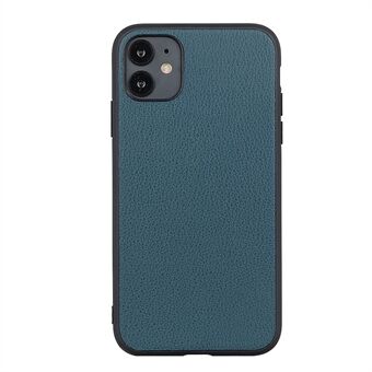 Genuine Leather Coated PC + TPU Hybrid Cover for iPhone 12 Pro/12