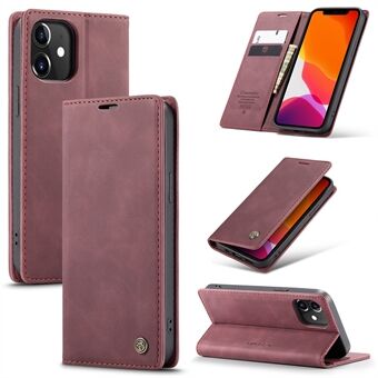 CASEME 013-serien Autoabsorberat Stand Flip Shell med plånbok för iPhone 12 Pro/12