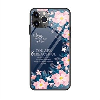 Pattern Printing Tempered Glass + TPU Back Case for iPhone 12 Pro/12