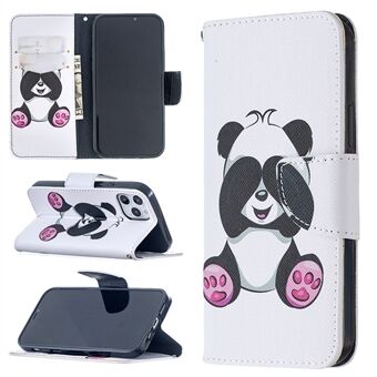 Pattern Printing Wallet Leather Protective Case for iPhone 12 Pro/12