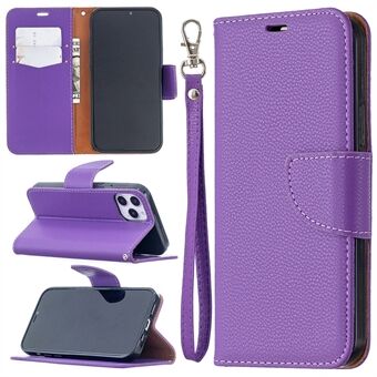 Litchi Surface with Wallet Leather Stand Case for iPhone 12 Pro/12