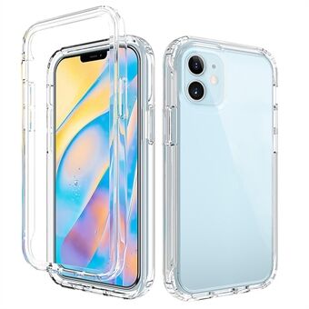Gradient Color Clear TPU + PC Case for iPhone 12/12 Pro