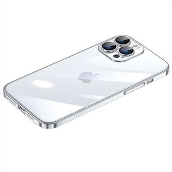 SULADA JINGJIA-serien för iPhone 12 Pro s linsskydd i härdat glas Telefonfodral Elektroplering PC-skal