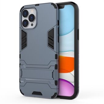 Plast + TPU-fodral med Kickstand-telefonskal för iPhone 12 Pro Max 