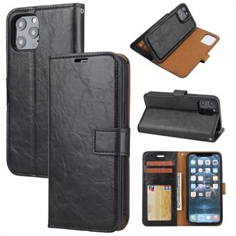Crazy Horse Skin Unique Leather Case Cover för iPhone 12 Pro Max 6,7 tum