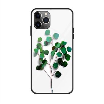 Pattern Printing Tempered Glass + TPU Back Case for iPhone 12 Pro Max 