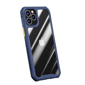 IPAKY Shock-Resistent Clear PC + TPU telefonfodral till iPhone 12 Pro Max 