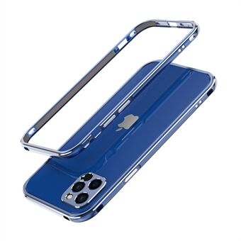 Metal Bumper Case för iPhone 12 Pro Max kameralinsen Ring Protector